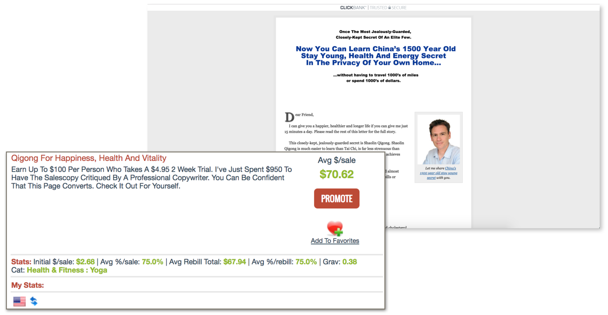 ClickBank Affiliate Product Example